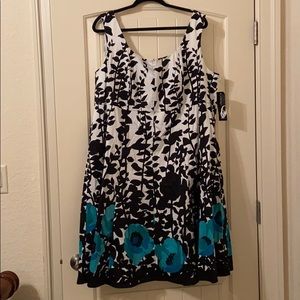 Nine West Plus Size Dress 22W true to size, NWT